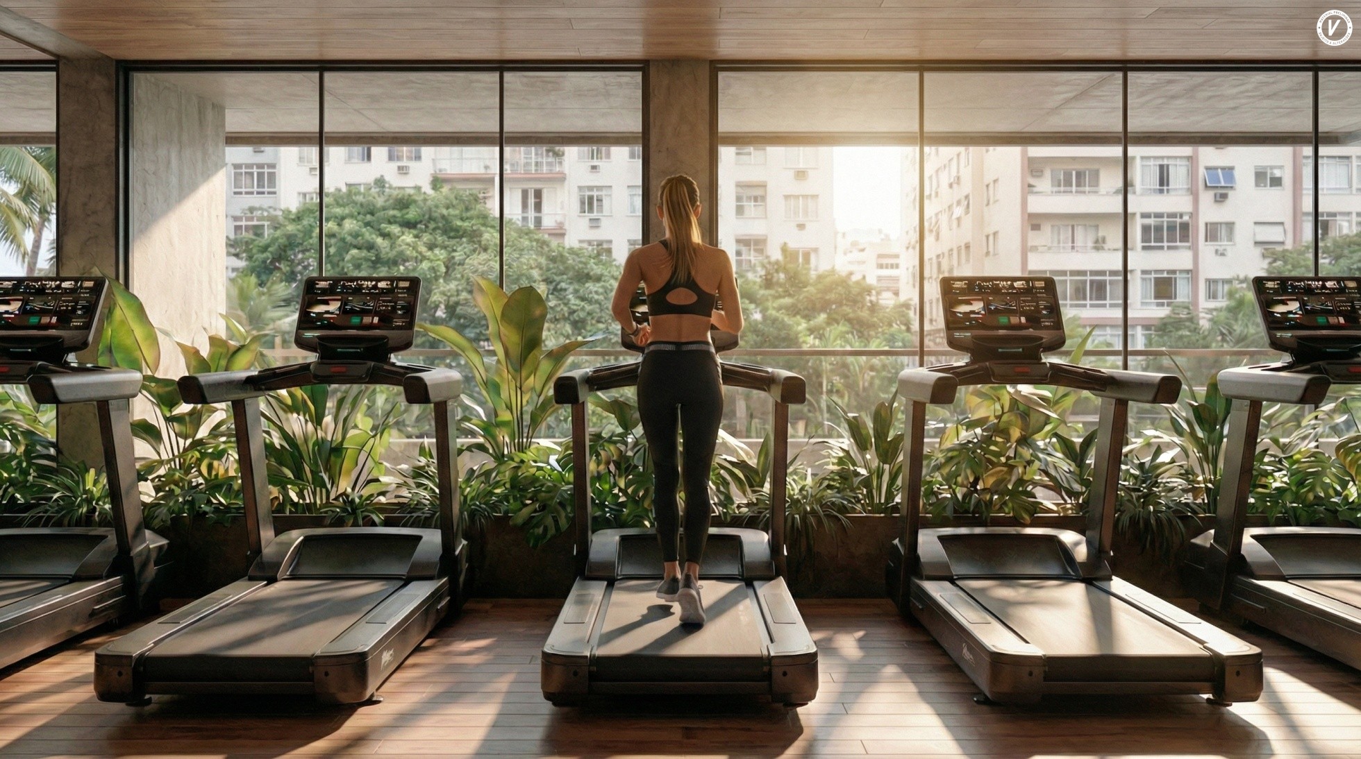 Perspectiva meramente ilustrativa do Fitness by Technogym